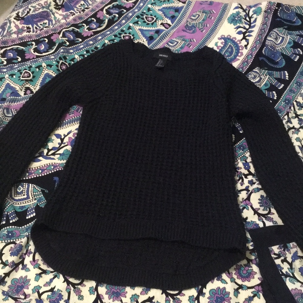Black Knit Sweater